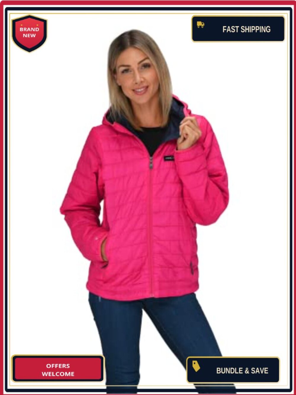 Arctix Women's Aero Hooded Jacket Insulated Waterproof Windproof Ski